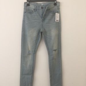 High Waist Twig Light Wash Jeans - BDG